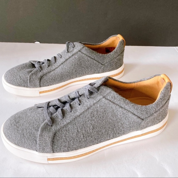 Unstructured By Clarks Un Maui Gray Sneakers US8M - Picture 3 of 7